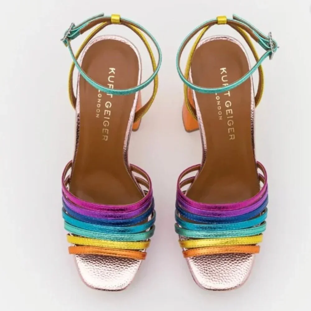Kurt Geiger bold metallic